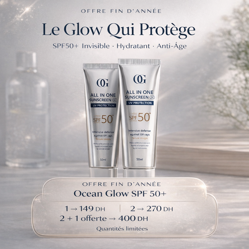 Crème Solaire Visage SPF 50+ Anti-Âge & Hydratante